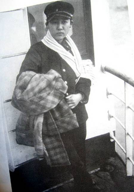 女汉奸川岛芳子被处决密照